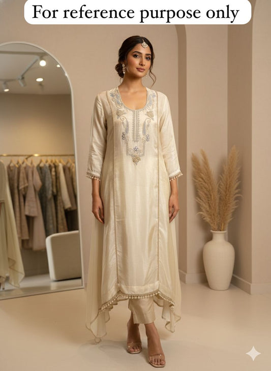 Shimmer Silk Unstitched Ladies Suit RC-18336 – view 2