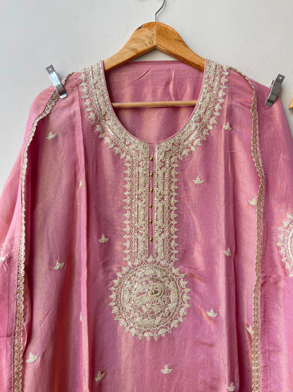 Shimmer silk unstitched ladies suit Rc19116 (b)