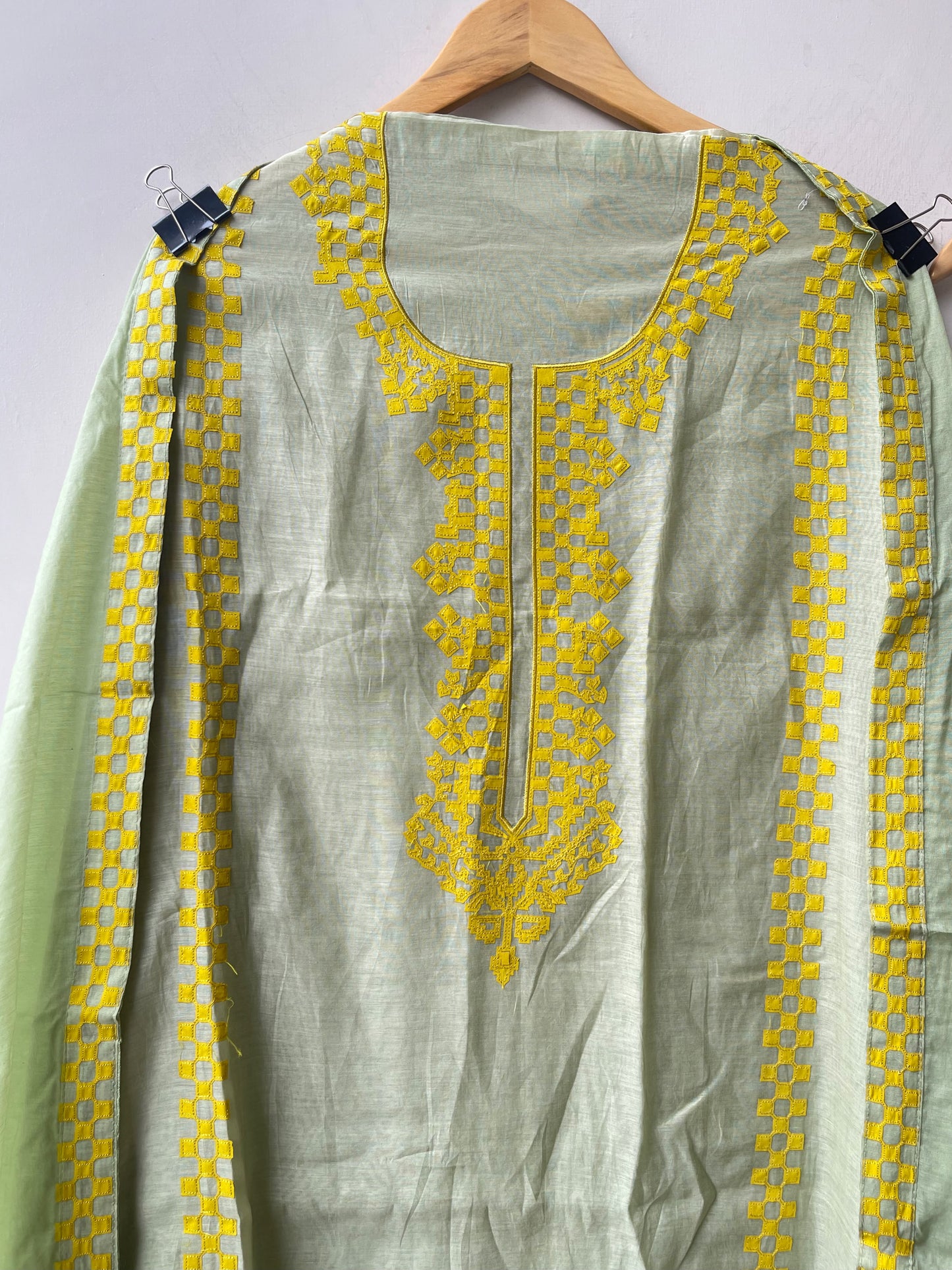Pure mul chanderi unstitched ladies suit Rc19083