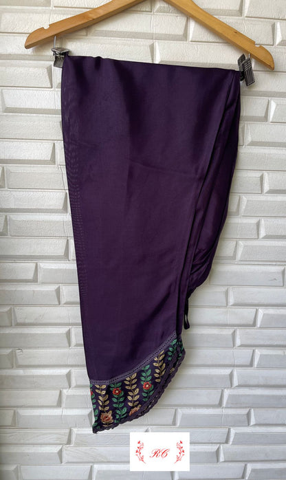 Muslin readymade ladies suit Rc 14445