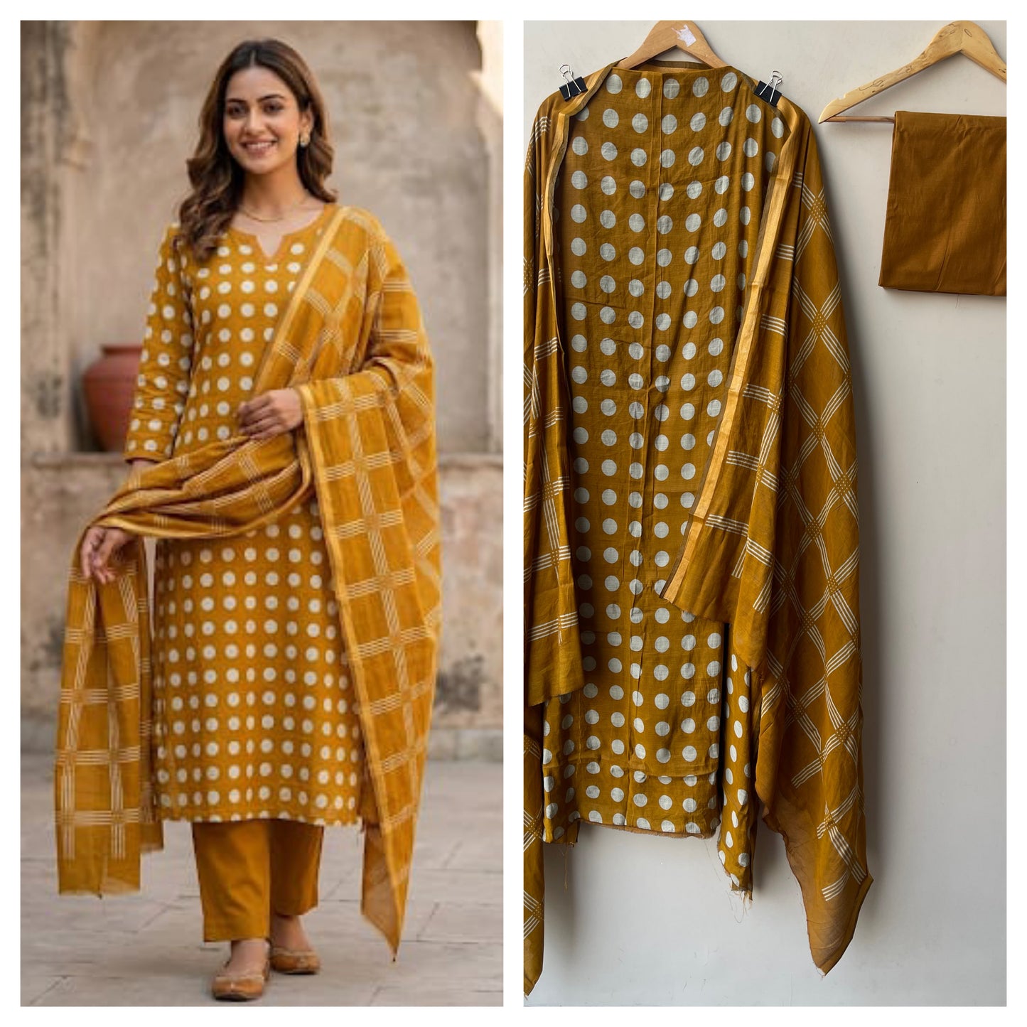 Mul cotton printed unstitched ladies suit Rc19302 (a)