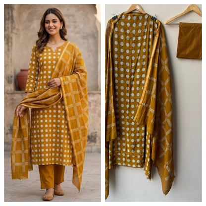 Mul cotton printed unstitched ladies suit Rc19302 (a)
