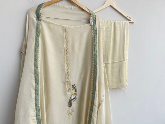 Shimmer silk unstitched ladies suit Rc18353 (c)