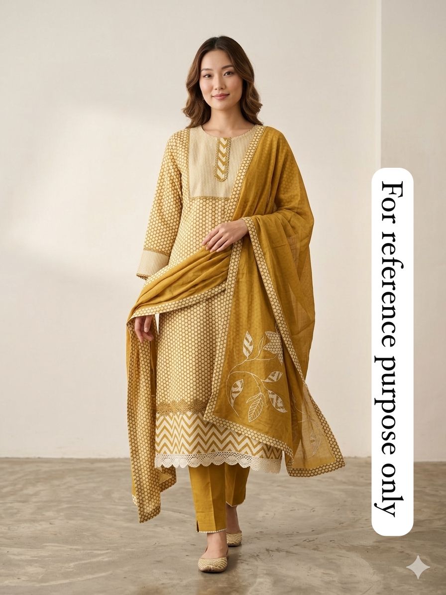 Pure Cotton Printed Ladies Unstitched Suit RC-18820 – view 2