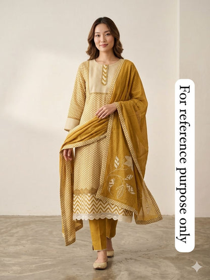 Pure Cotton Printed Ladies Unstitched Suit RC-18820 – view 2