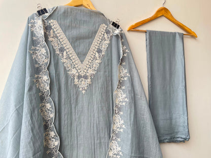 Mul cotton unstitched ladies suit Rc19157 (b)