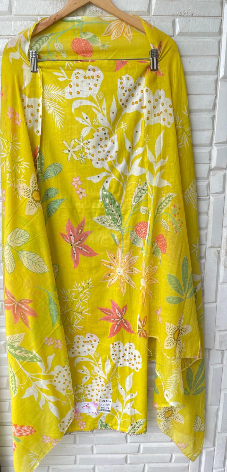 Cotton unstitched ladies suit Rc17184