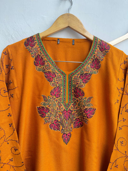 Kashmiri pheron short kurta coord set Rc18361 (a)