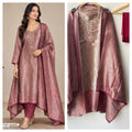 Shimmer Giraffe Silk woven unstitched ladies suit