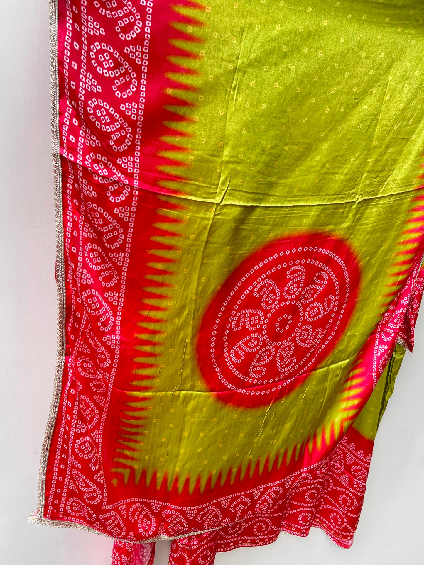 Gajji silk printed unstitched ladies suit Rc19236 (b)