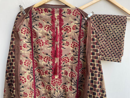 Cotton printed unstitched ladies suit Rc18540