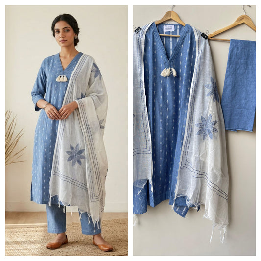 Cotton Printed Unstitched Ladies Suit RC-18870