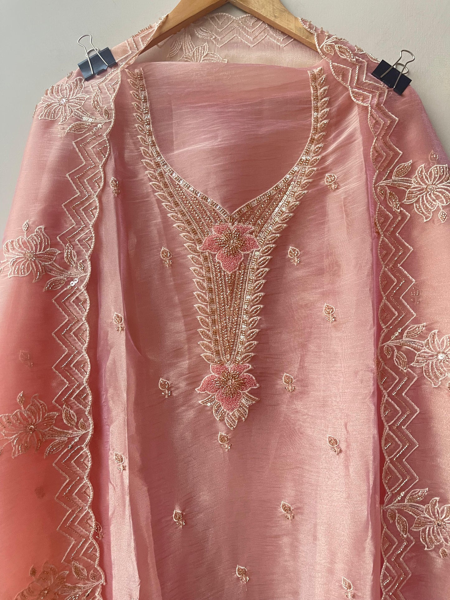 Shimmer tissue unstitched ladies suit Rc19340 (a)
