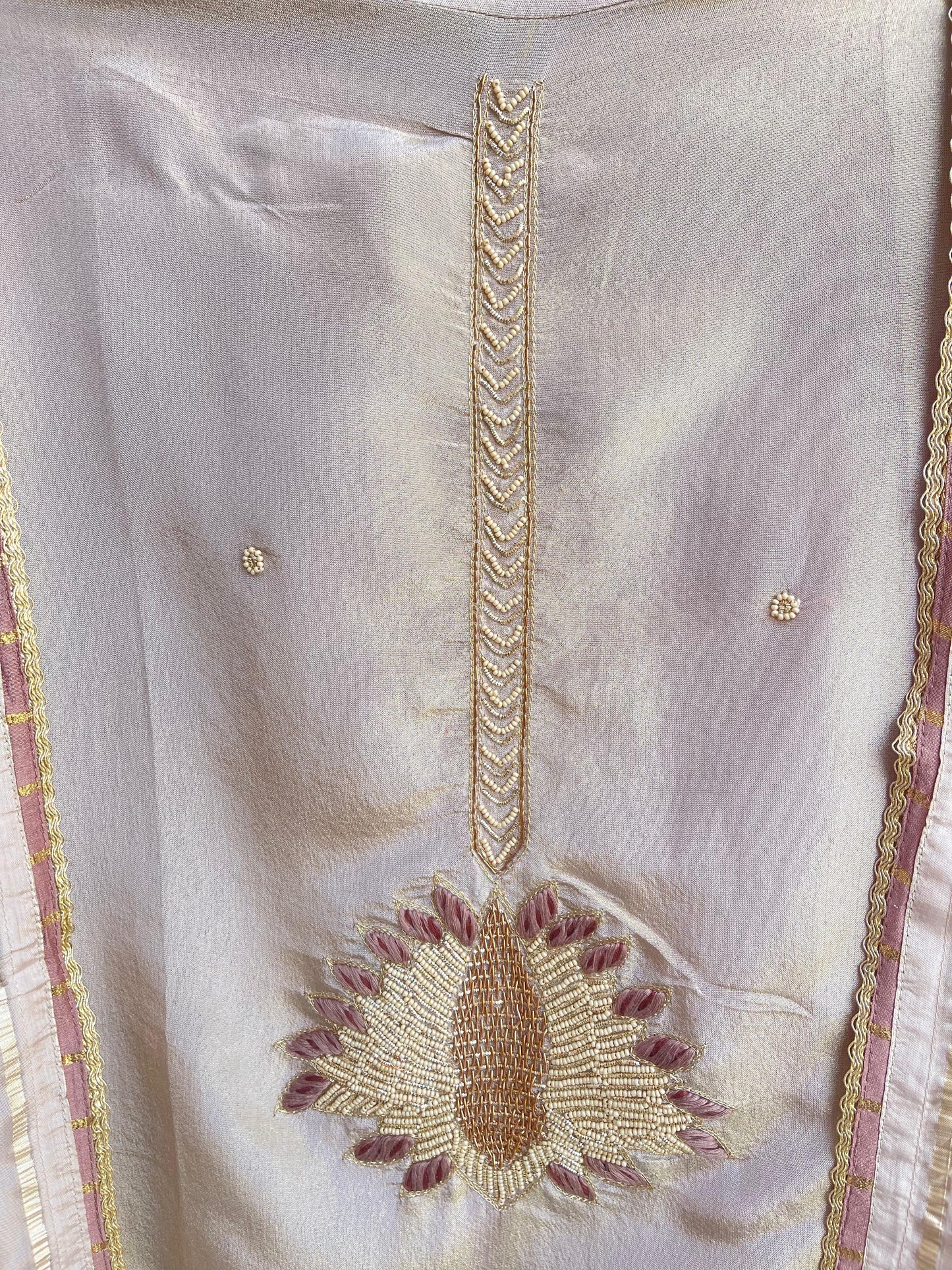 Shimmer silk unstitched ladies suit Rc17926 (a)