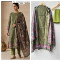 Mul chanderi maheshwari printed unstitched ladies suit Rc19025 (b)