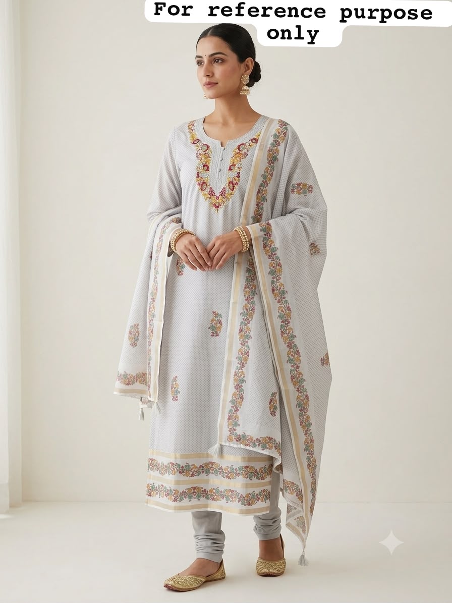 Mul chanderi unstitched ladies suit Rc19026 (b)
