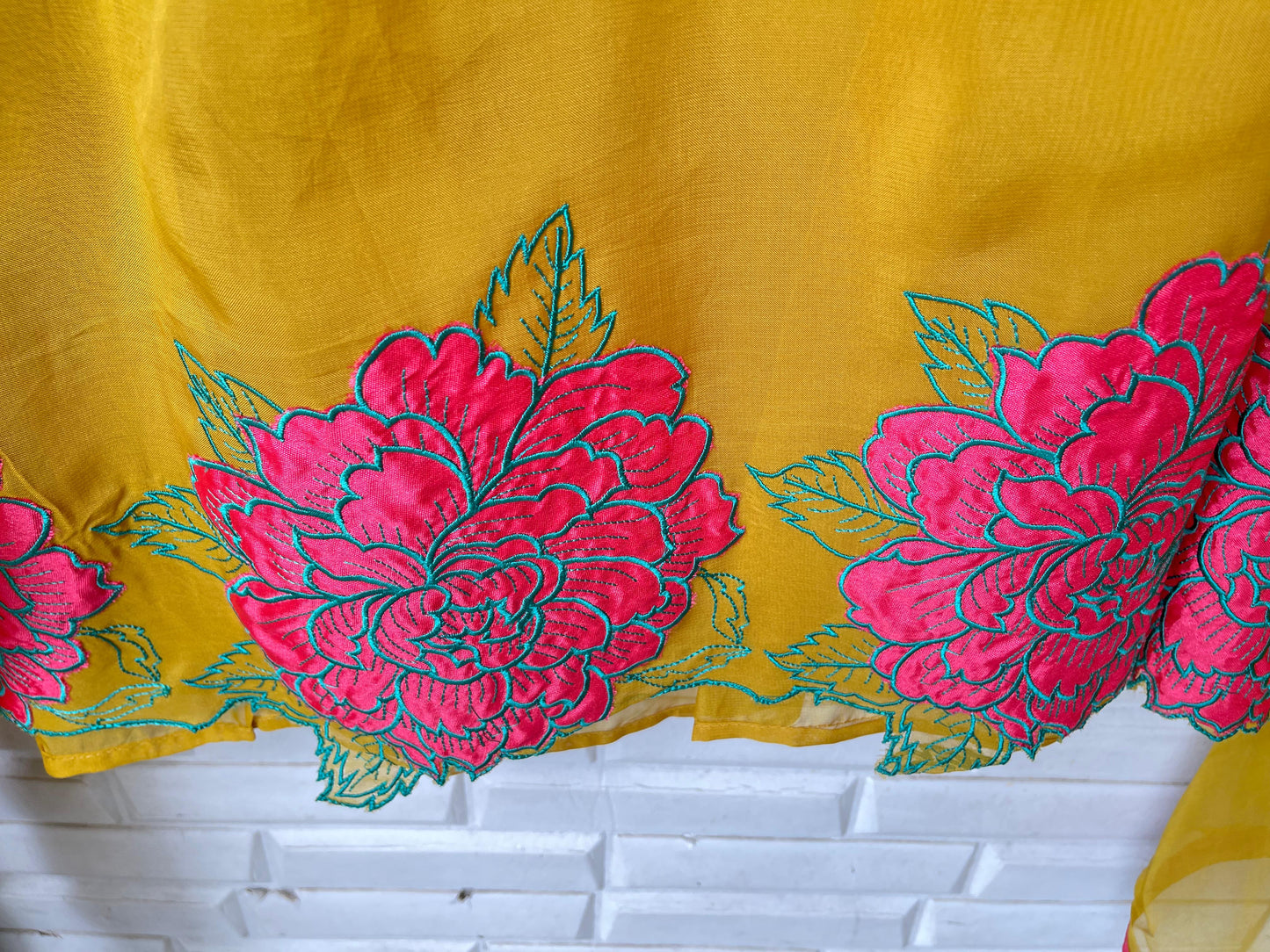 Organza unstitched ladies suit Rc17502