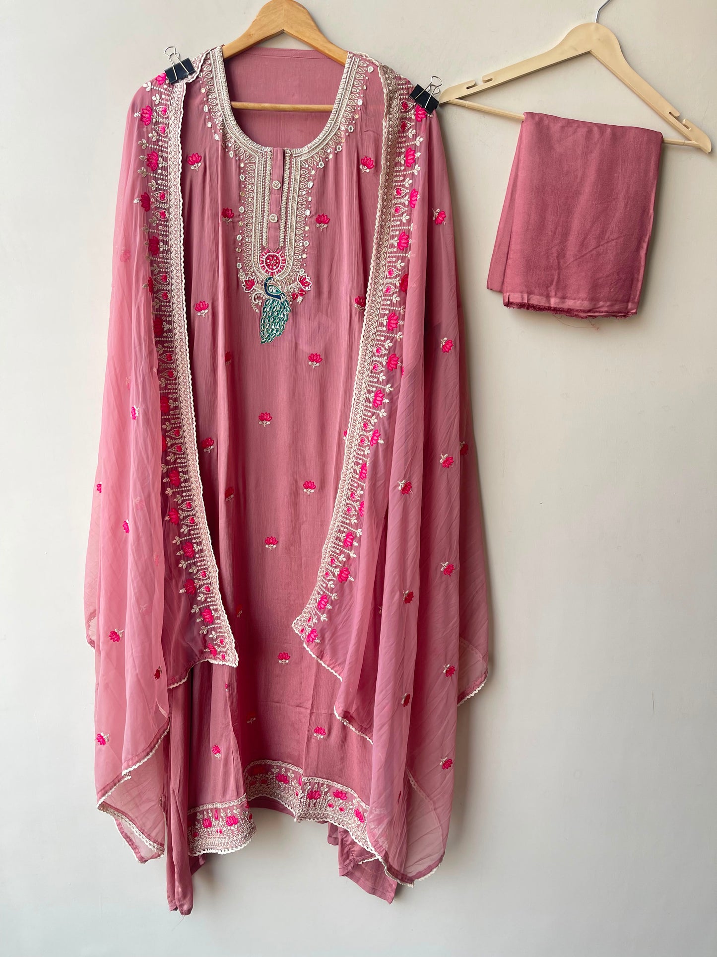Pure Chinnon unstitched ladies suit Rc19068
