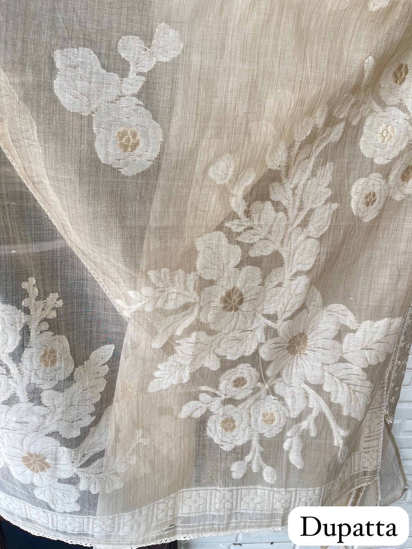Fully Resham Embroidered Unstitched Mul Chanderi Suit RC-18405 – view 5