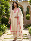 Banarasi shimmer silk ladies unstitched suit Rc19345