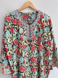 Resham Embroidered Ladies Ready Kurta RC-18427(A)