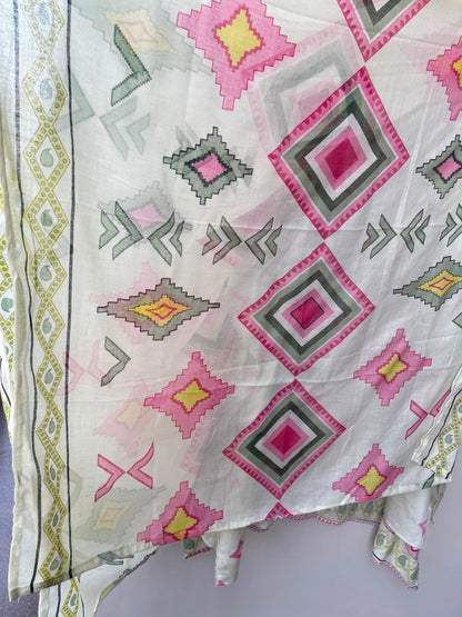 Cotton printed unstitched ladies suit Rc18952