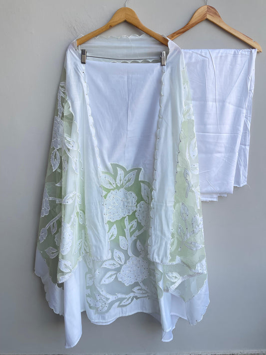 Mul chanderi unstitched ladies suit Rc18494 (a)