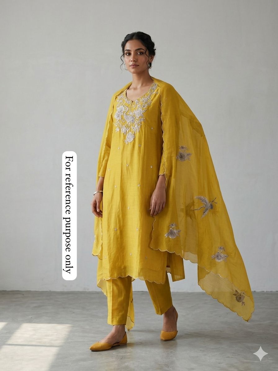 Mul Chanderi Unstitched Ladies Suit RC-18596 (c) – view 3
