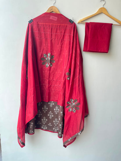 Cotton printed unstitched ladies suit Rc18982