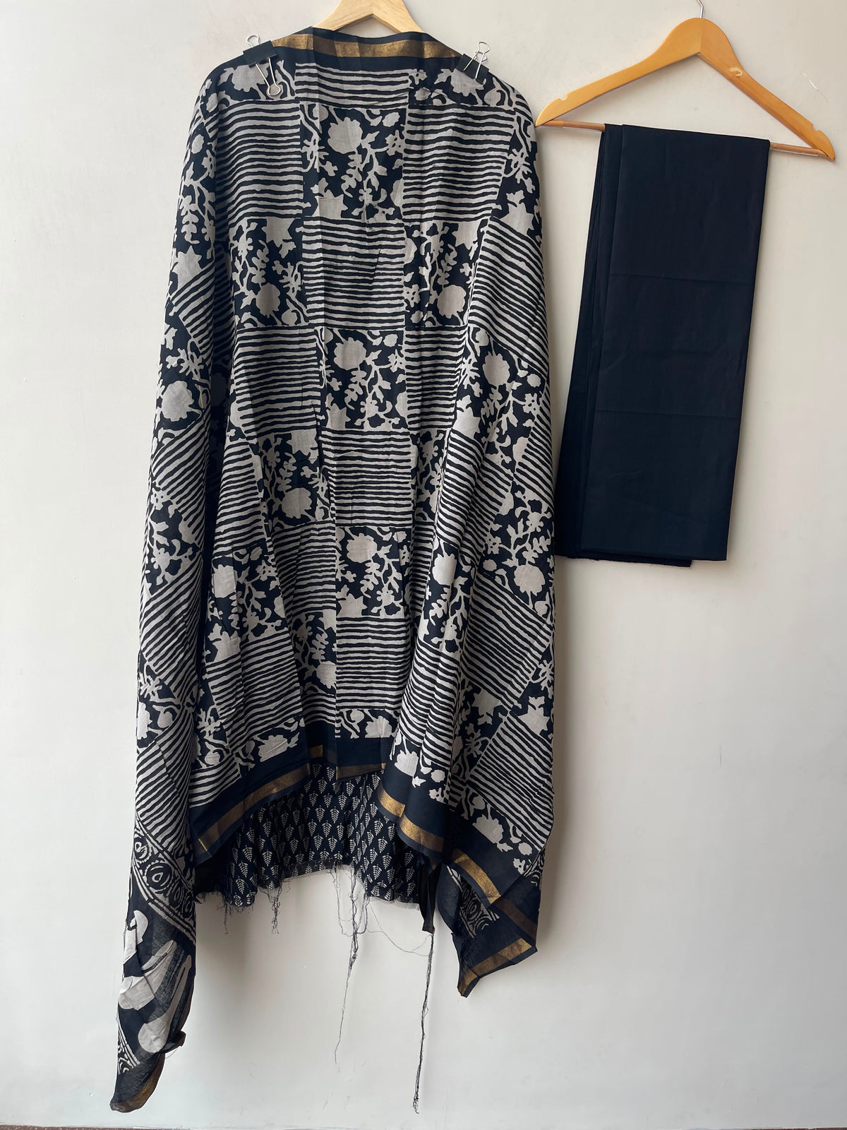 Maheshwari cotton chanderi printed unstitched ladies suit Rc19284 (c)