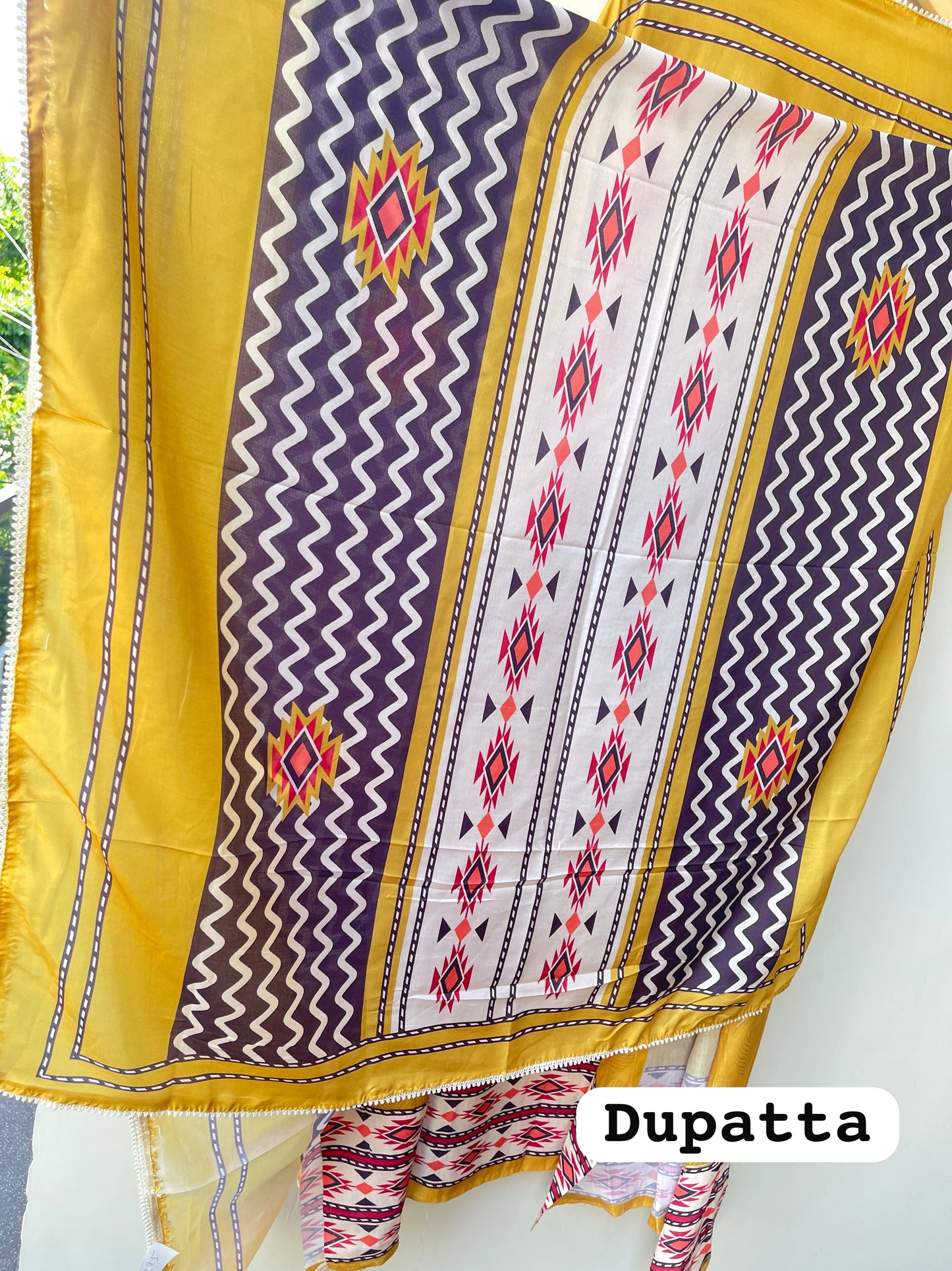 Cotton printed unstitched ladies suit Rc19257
