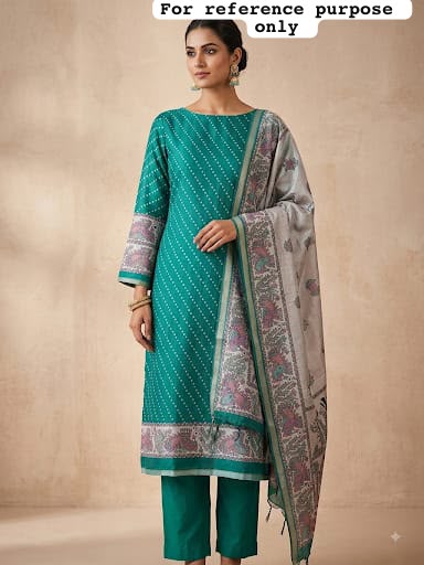 Mul chanderi maheshwari ladies unstitched suit Rc19276