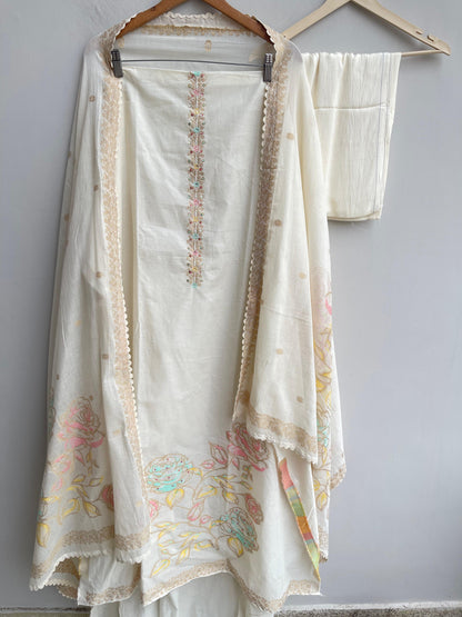 Khaadi linen unstitched ladies suit Rc18593