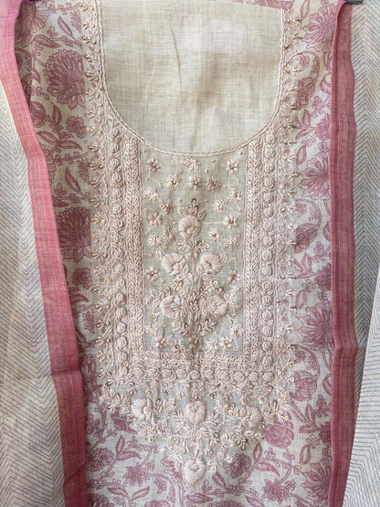 Linen Shimmer Unstitched Ladies Suit RC18700 (a) – view 5