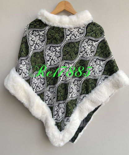 Winter ladies ponchos Rc17885