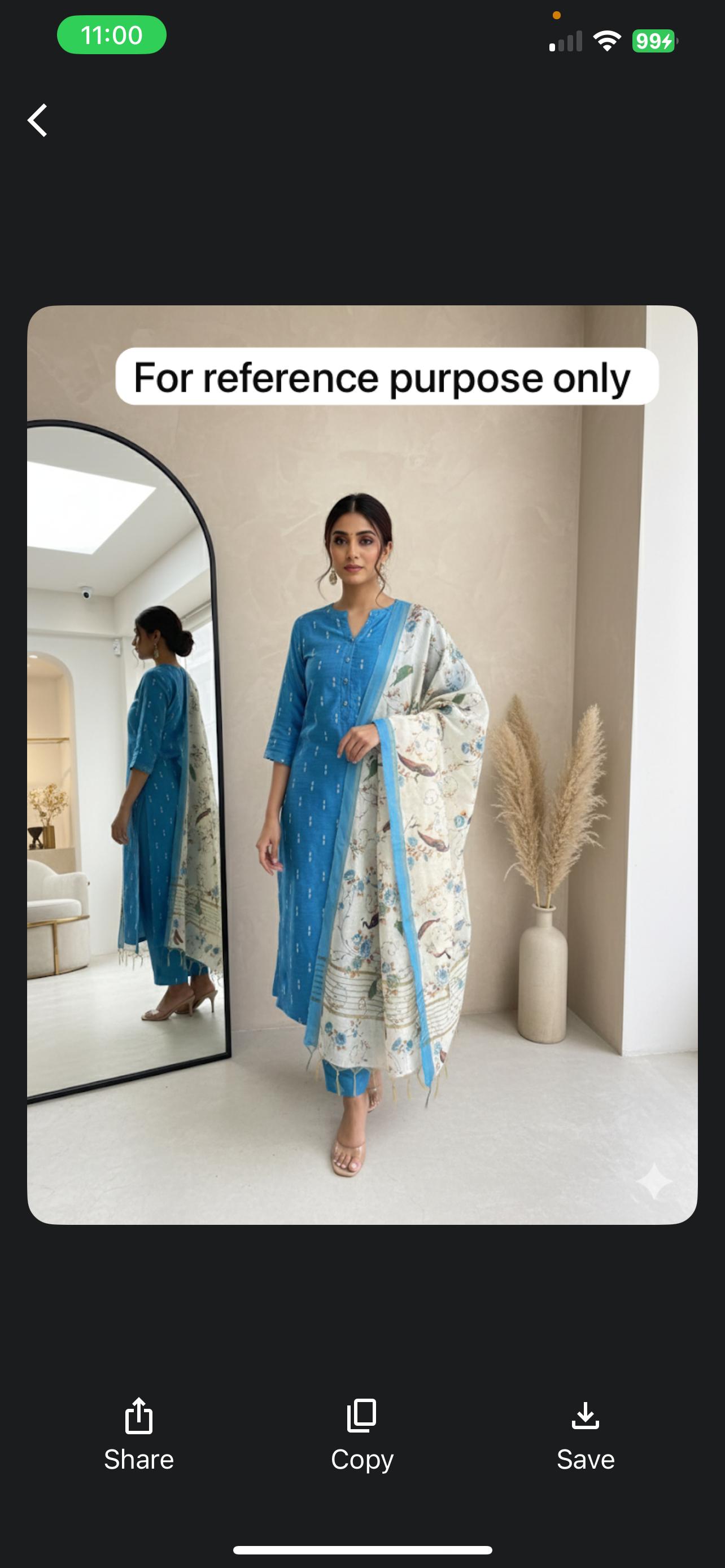 Khadi Silk Unstitched Ladies Suit RC-18259 (c) – view 6