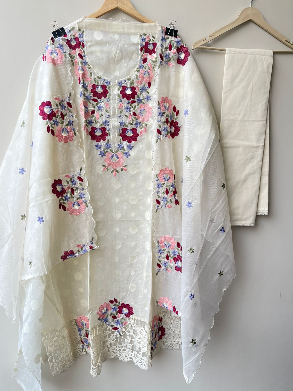 Self Mul Cotton Unstitched Ladies Suit RC-18897 – view 9
