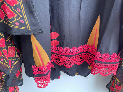 cotton printed unstitched ladies suit Rc18592