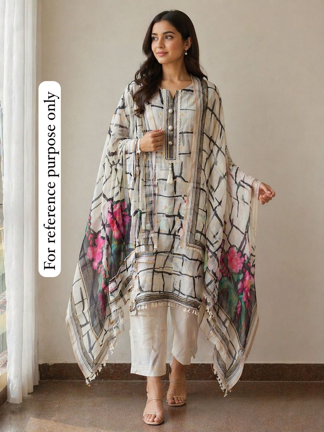 Kota Doriya Unstitched Ladies Suit RC-18723 – view 2