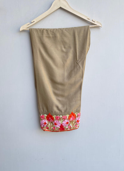 Rayon kashmiri kadai ready ladies coord set Rc18384 (b)