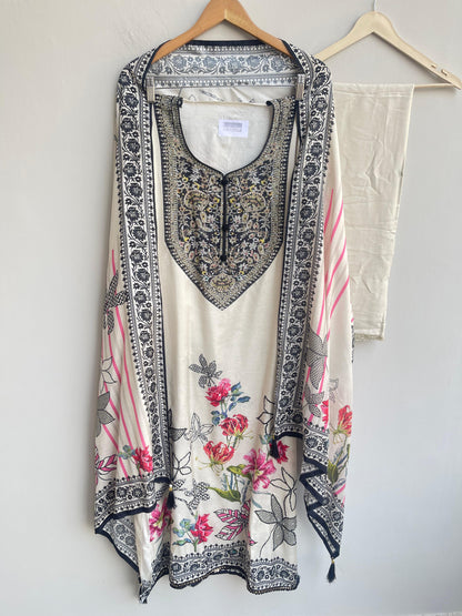 Muslin Printed Unstitched Ladies Suit RC-18320 – view 2