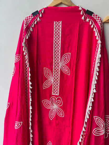 Mul chanderi unstitched ladies suit Rc19300 (a)