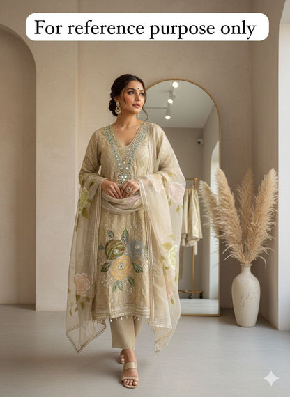Banarasi Shimmer Silk Unstitched RC-18306 – view 5