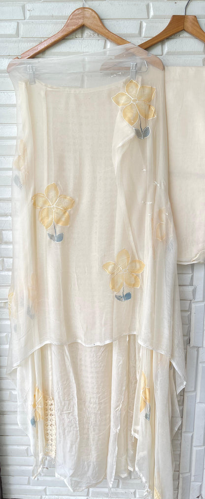 Organza unstitched ladies suit Rc17437 (a)