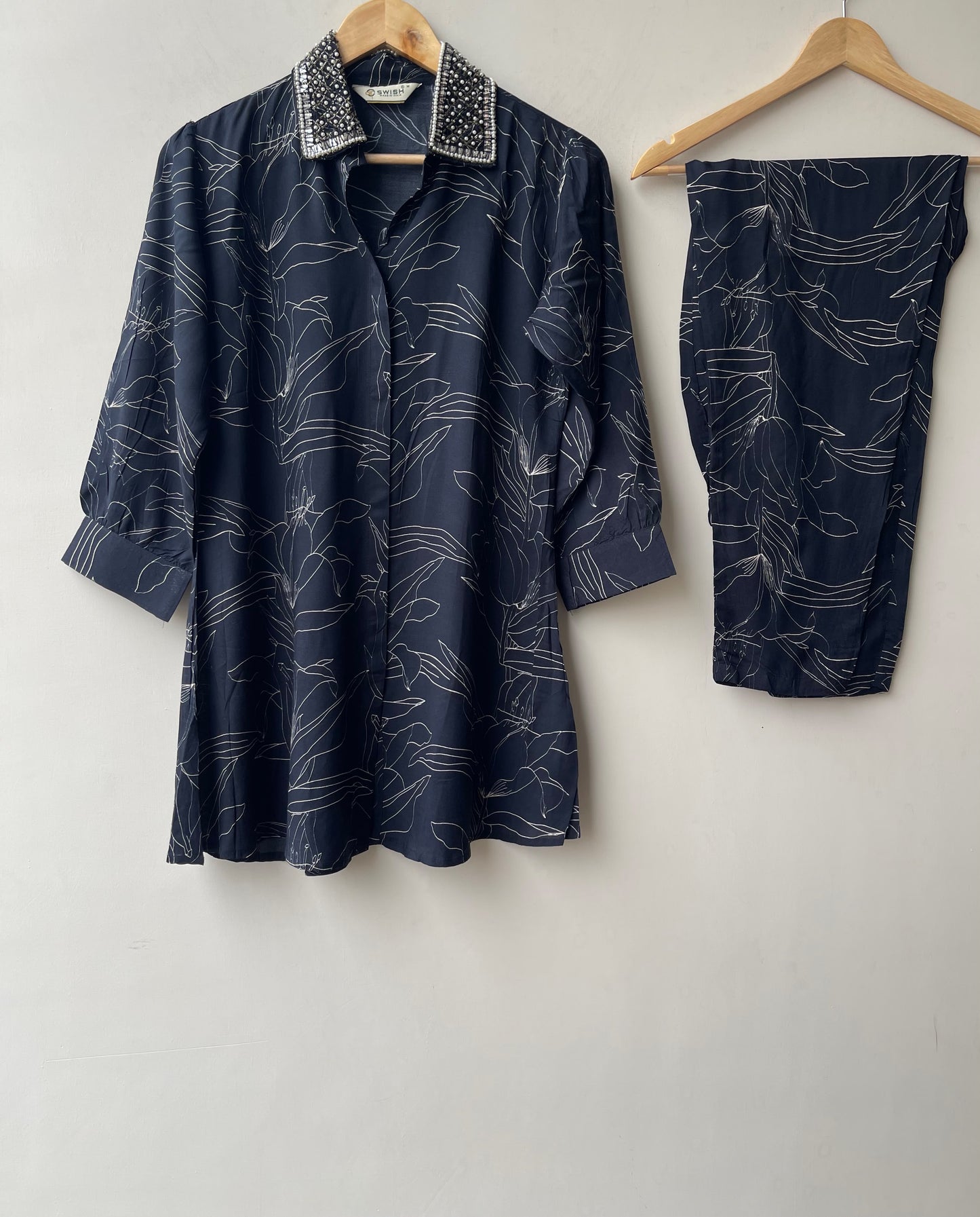 Ready made ladies printed coord set Rc19166