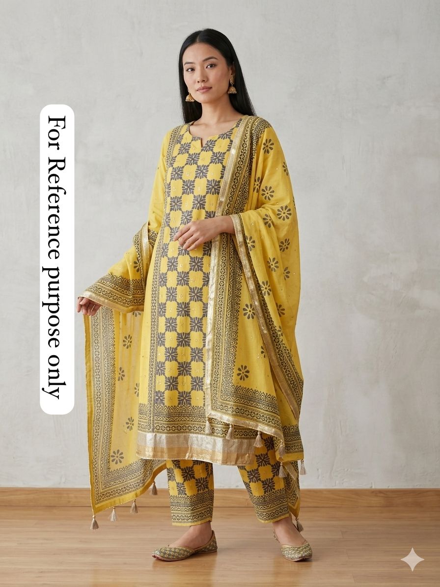 Pure Mul Chanderi Unstitched Ladies Suit RC-18811 – view 2