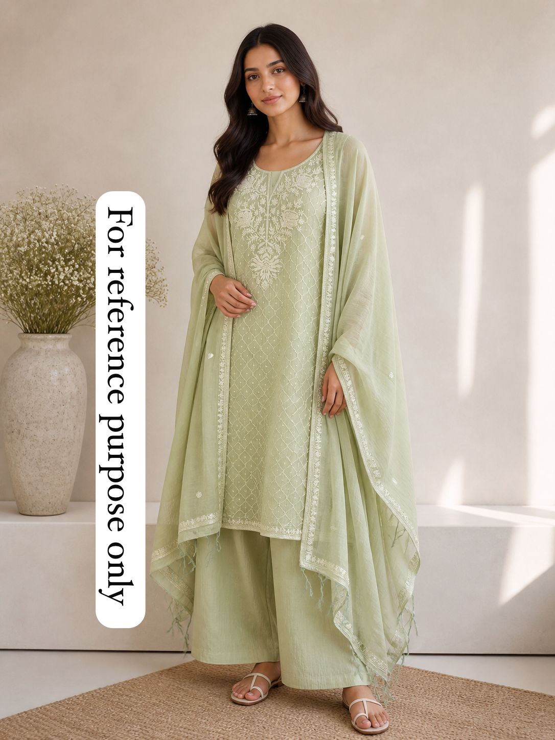 Pure Mul Chanderi Unstitched Ladies Suit RC-18796 (b) – view 3