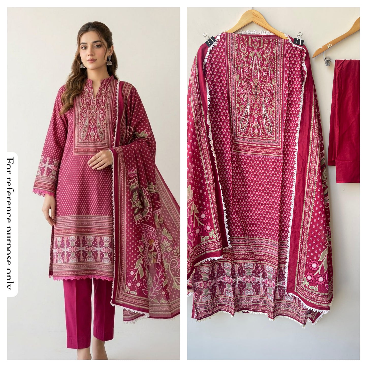 Mul Chanderi Unstitched Ladies Suit RC-18885