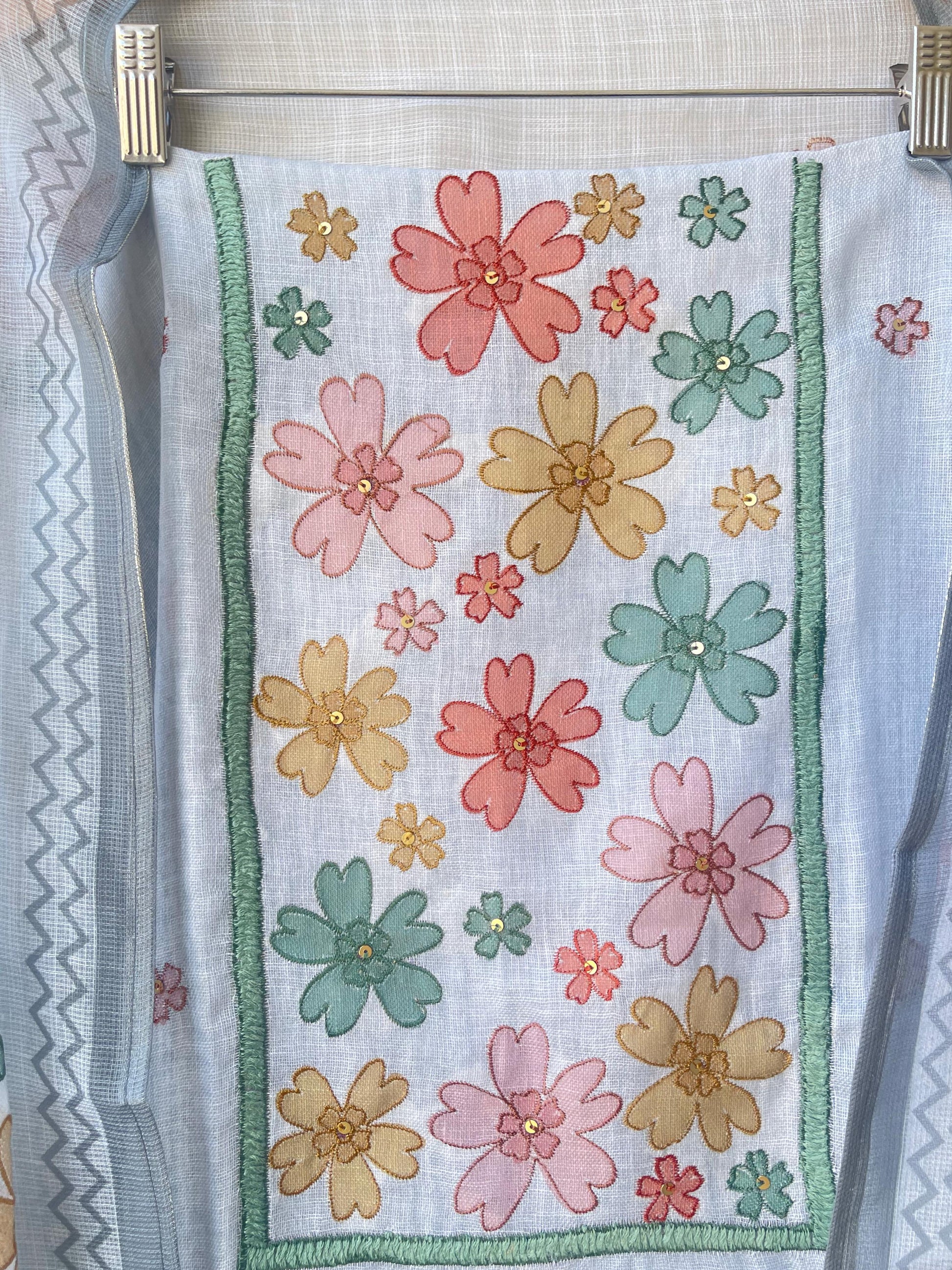 Pure Linen Printed Ladies Unstitched Suit RC-18703 – view 5