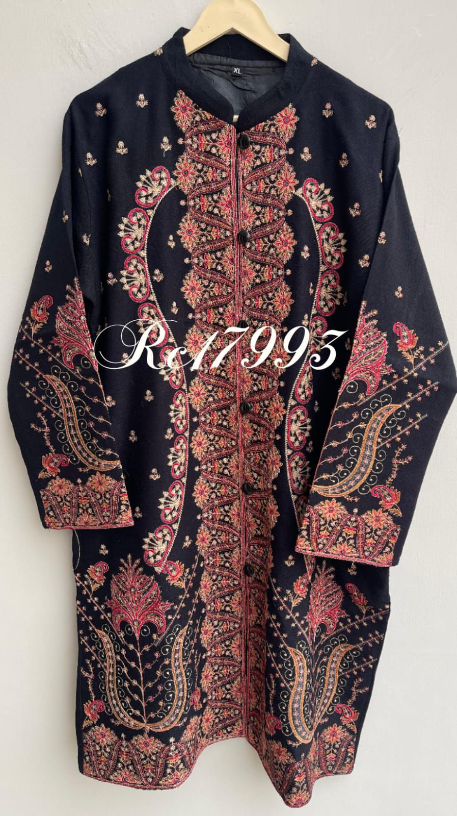 Embroidery winter stylish winter jacket Rc17993